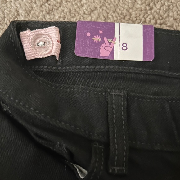 Girls Black Pants NWT -Size 8 - Picture 5 of 5
